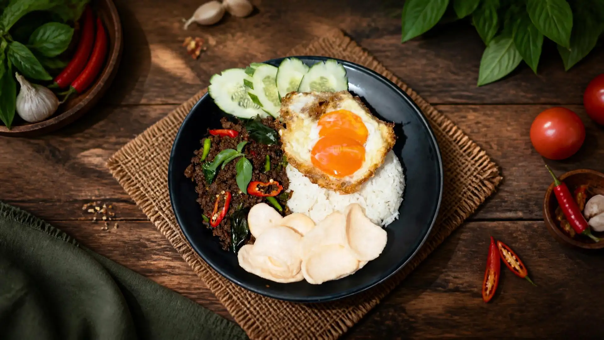 Beef Pad Kra Pao
